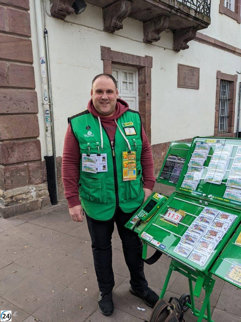 La ONCE de Navarra brinda la Navidad con 200.000 euros en premios