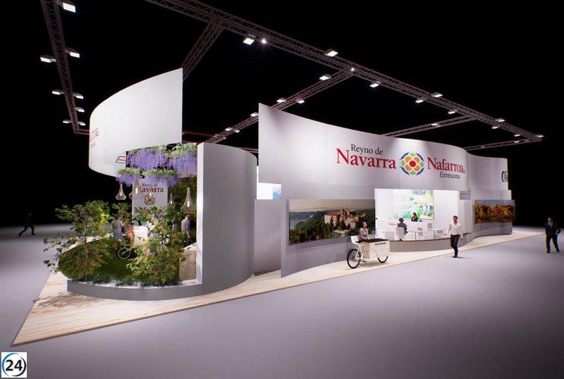 El turismo en bicicleta brilla en la presentación de Navarra en FITUR