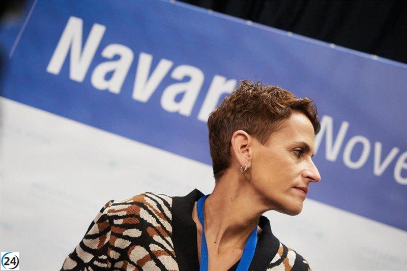 Chivite afirma que Junts no tiene influencia en la agenda política de Navarra en temas migratorios.