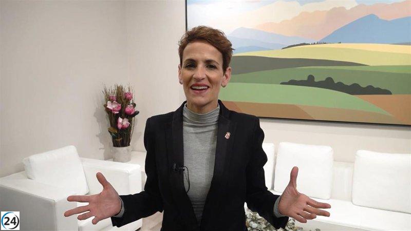 La presidenta Chivite respalda la película navarra 'Robot Dreams' en su carrera hacia los premios Oscar.