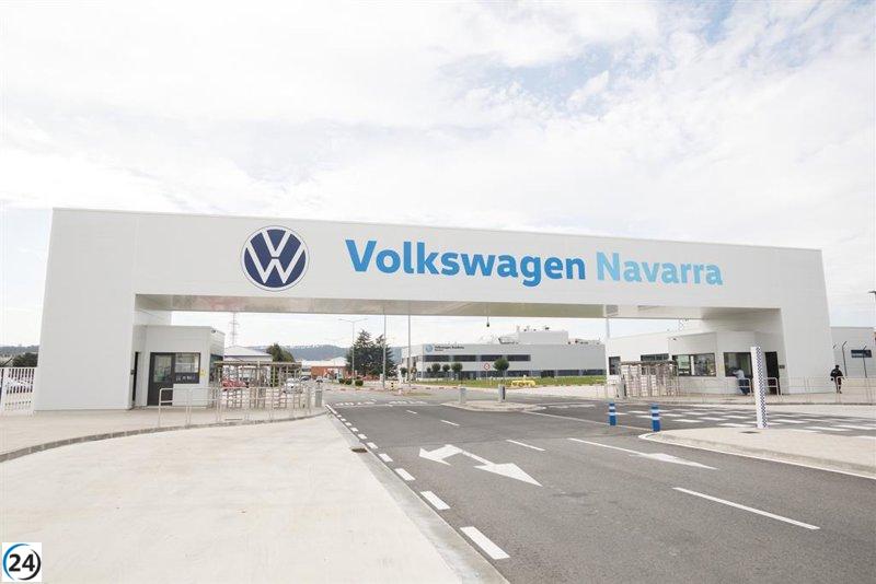 La fábrica de Volkswagen en Navarra aumenta la producción anual en 2.670 vehículos.