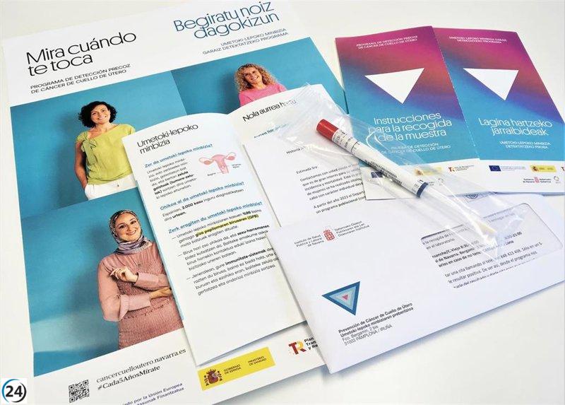 El programa de detección del cáncer de cuello uterino en Navarra alcanza una participación récord del 68% de mujeres.