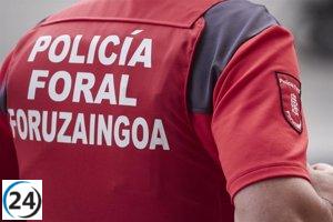Un hombre es arrestado en Pamplona por robo en vehículos y agredir a un policía.