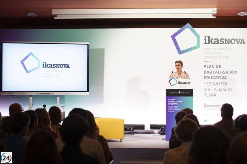 El Gobierno de Navarra destina 60 millones en 5 años para cerrar la brecha digital en la educación.