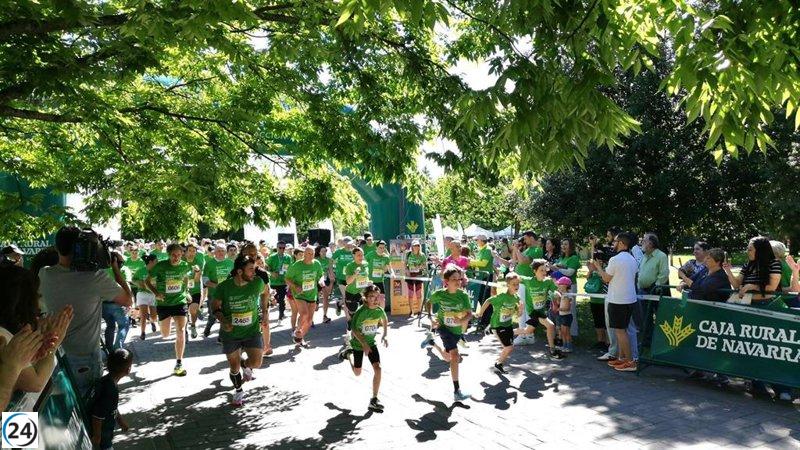 Gran participación en la X Marcha contra el Cáncer de Pamplona: más de 2.000 asistentes