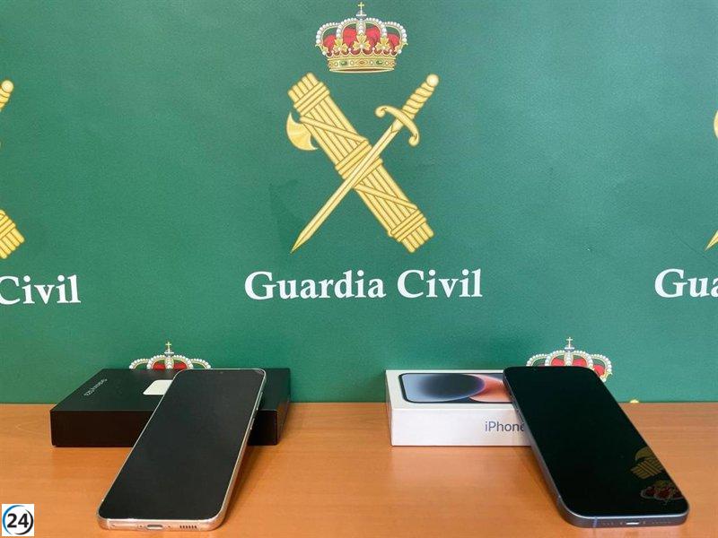 Sospechoso de robar seis teléfonos en centro comercial de Pamplona.