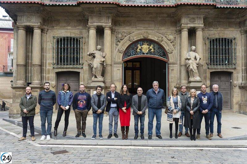 El Ayuntamiento de Pamplona muestra solidaridad con las víctimas de la DANA.