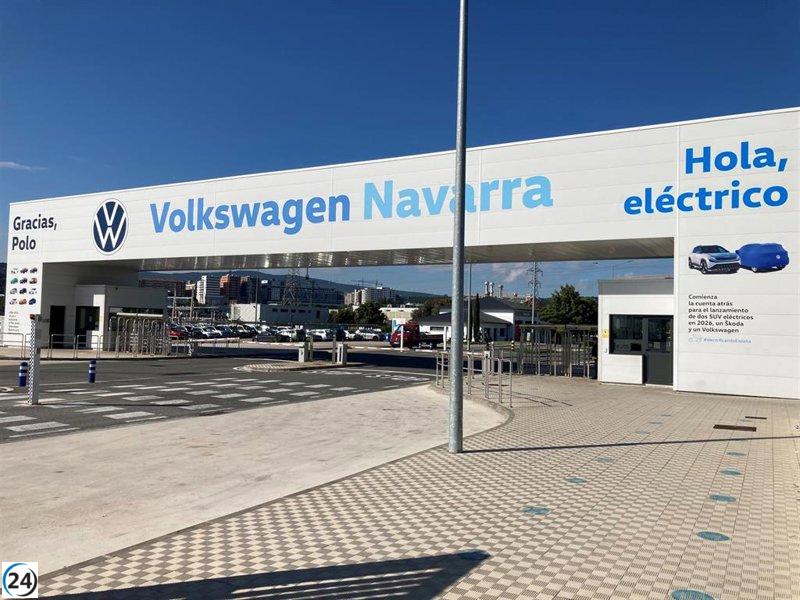 Volkswagen Navarra cancela turnos por problemas de suministro tras la Dana.