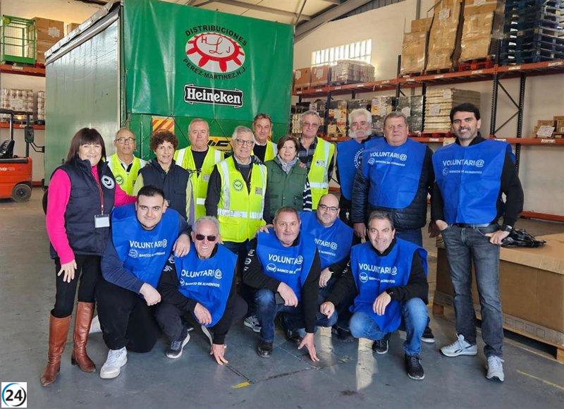El Banco de Alimentos celebra el auge solidario de 'La Gran Recogida' y insta a continuar con donaciones virtuales.