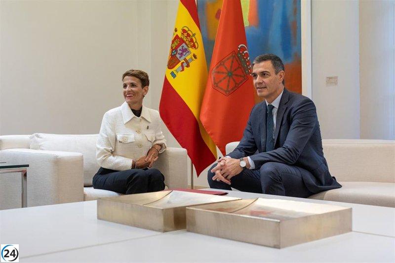 Sánchez celebra el Día de Navarra destacando su innovación y compromiso con la igualdad.