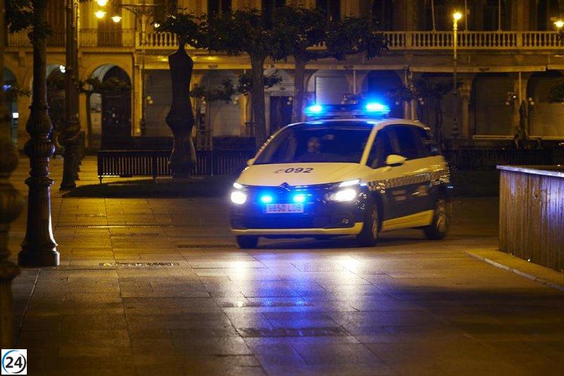 Pamplona registra en noviembre 66 detenciones, 24 por violencia de género y 2 por agresiones sexuales.