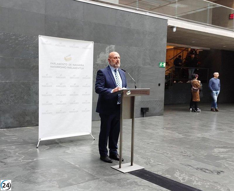Arasti celebra la aprobación de los Presupuestos como un signo de la estabilidad en Navarra.