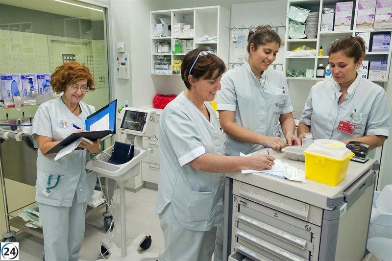 Navarra, a la vanguardia en enfermería por cada habitante.