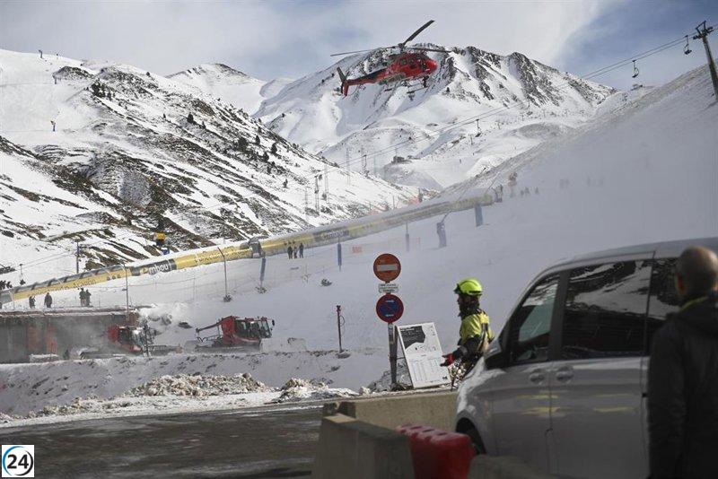 Jóvenes de Zizur Mayor en Astún (Huesca) regresarán pronto tras estar a salvo.
