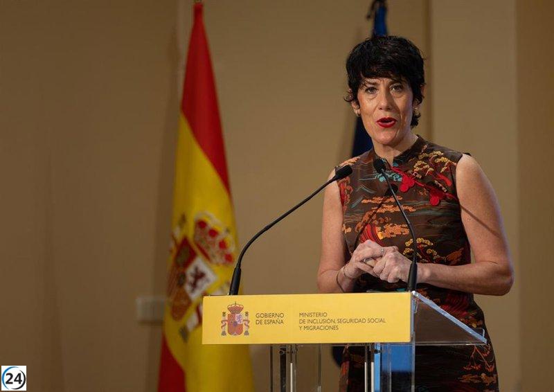 Saiz pide al PP colaborar en la reforma de la ley de extranjería para proteger a los menores migrantes.