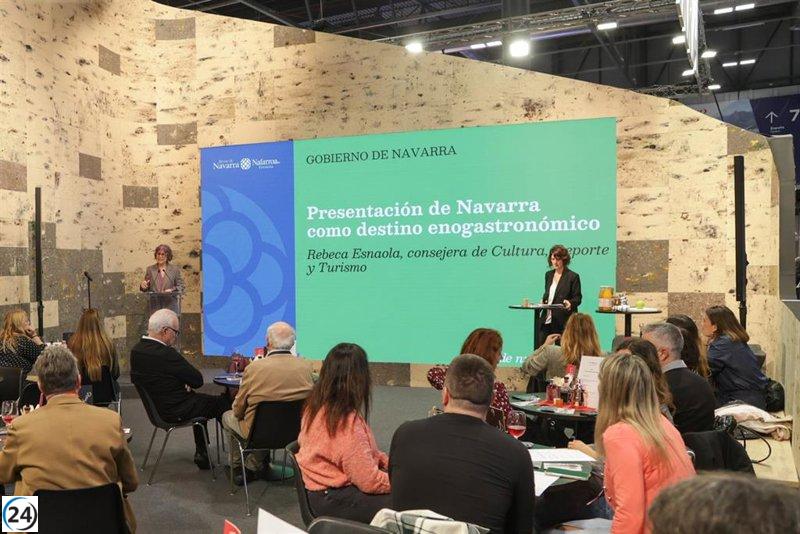 Esnaola enfatiza la vital conexión entre el turismo y la enogastronomía para potenciar la competitividad de Navarra.