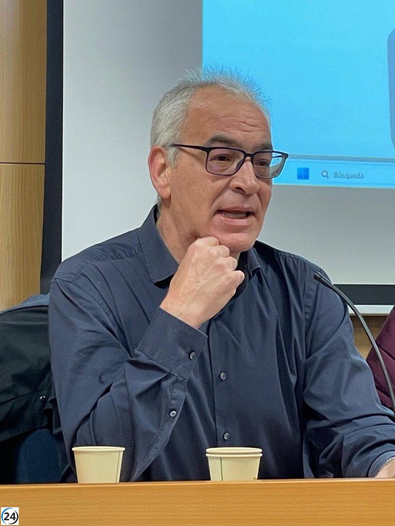 Lorenzo Ríos se postula para liderar UGT Navarra en su 13º Congreso.