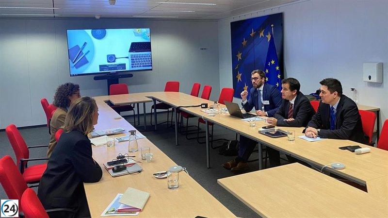 Irujo alerta en Bruselas sobre la inestabilidad en energías renovables y exige robustecer la protección legal.