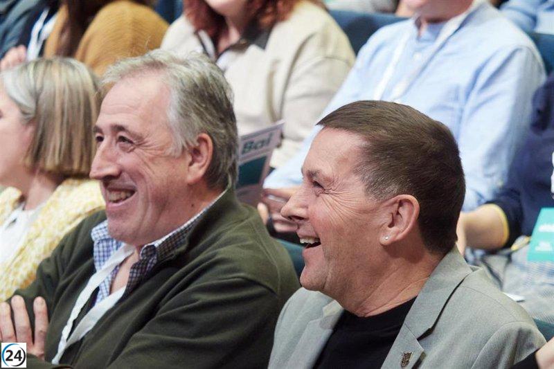 Arnaldo Otegi asume el liderazgo de EH Bildu con un respaldo del 94,44%.