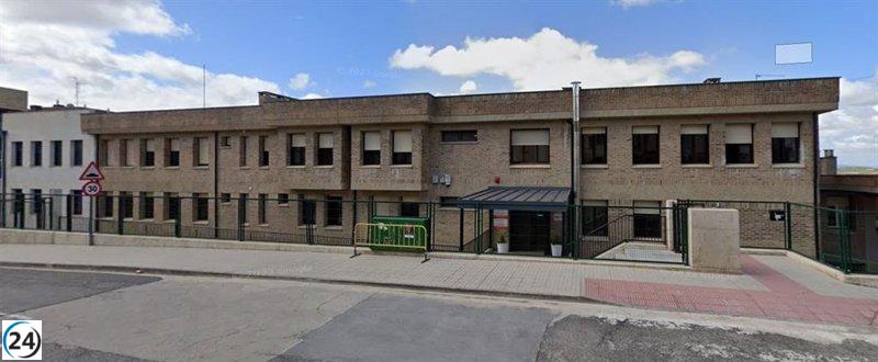 Viana avanza con la ampliación del colegio público Ricardo Campano.