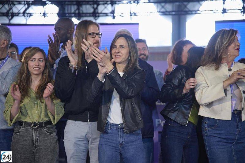 Podemos Navarra celebra la reelección de Ione Belarra y la insta a promover la cohesión de la izquierda.
