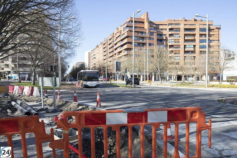 Cortes de tráfico en Pío XII por asfaltado de martes a viernes.