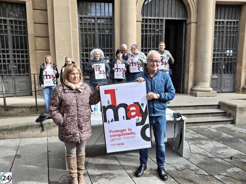UGT y CCOO instan a defender logros laborales el 1º de Mayo ante el auge de la ultraderecha.