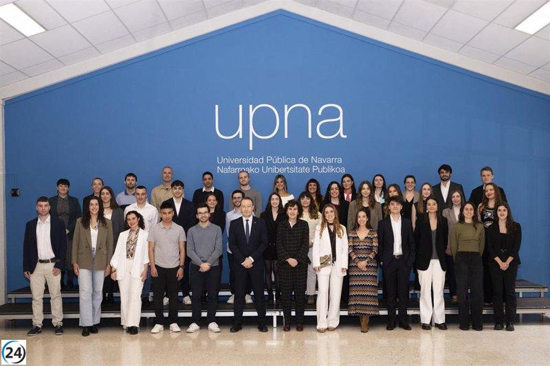 La UPNA otorga 35 reconocimientos excepcionales a graduados y 16 a estudiantes de máster.