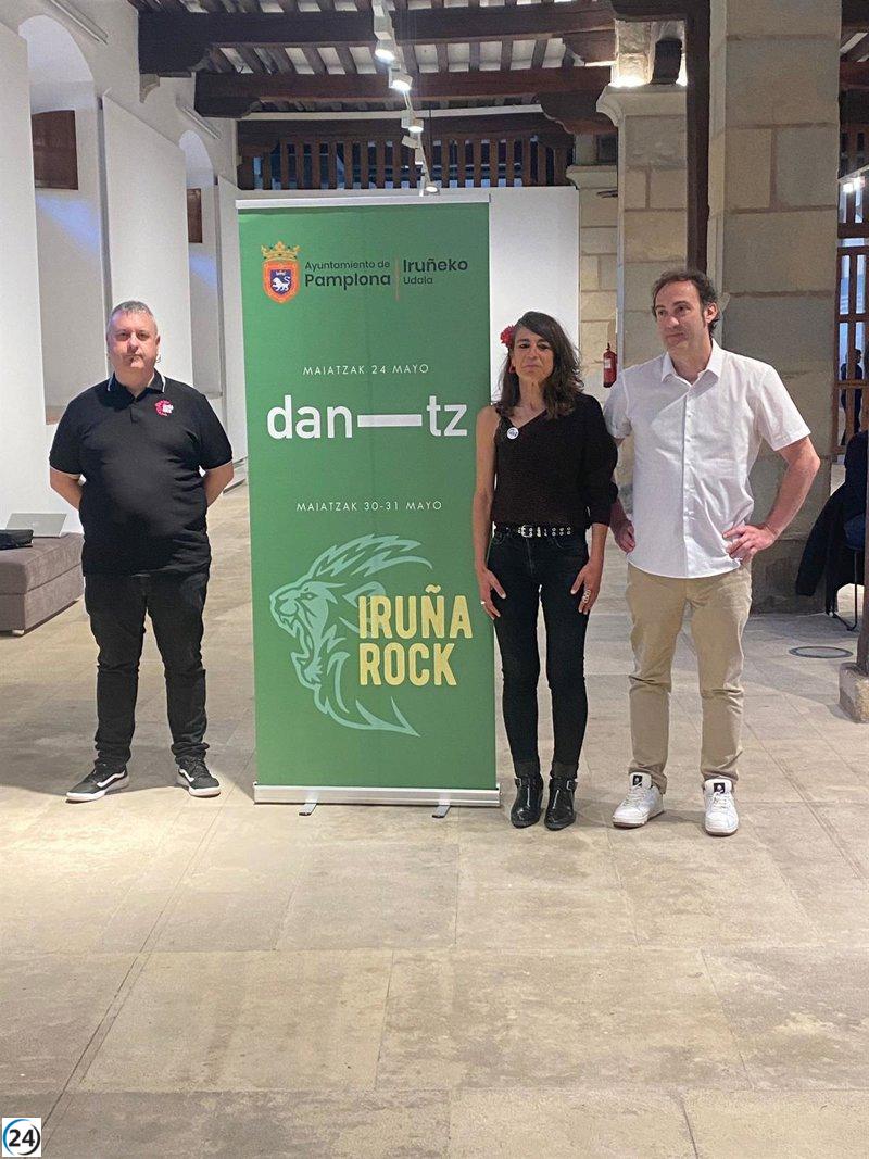 Dantz Point e Iruña Rock regresan a la Ciudadela como parte de la antesala del verano.