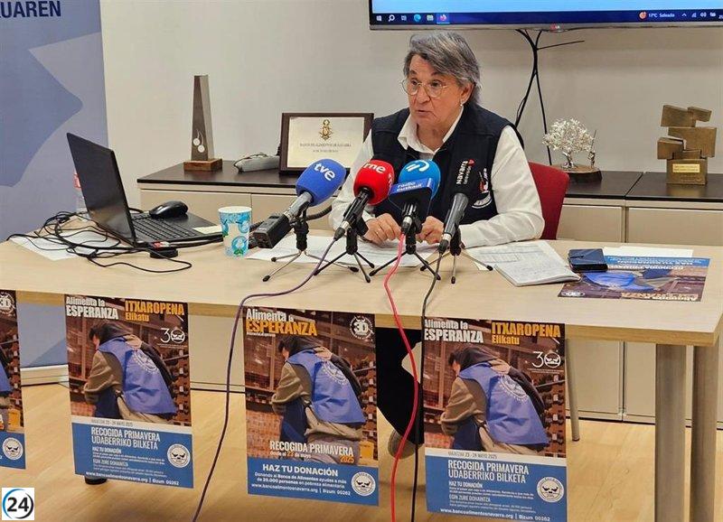 La Gran Recogida del Banco de Alimentos enfrenta una caída alarmante en las donaciones.