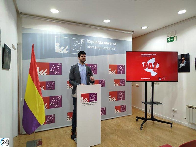 Izquierda Unida Navarra lanza su XII Asamblea General, que concluirá el 25 de octubre.