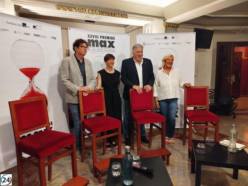 El Gayarre se alista para celebrar este lunes la gala de los Premios Max, enfocada en la creatividad local y el paso del tiempo.