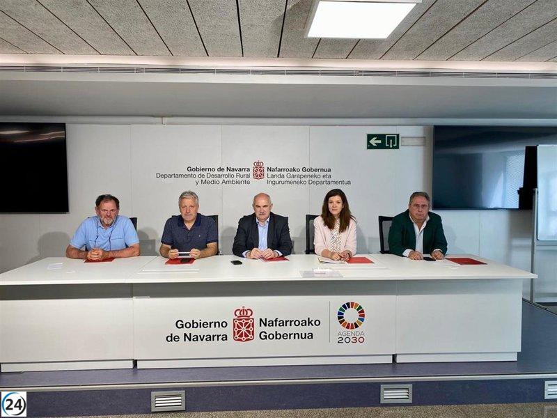 El Gobierno de Navarra establece un frente unido con organizaciones agrarias para la próxima PAC.