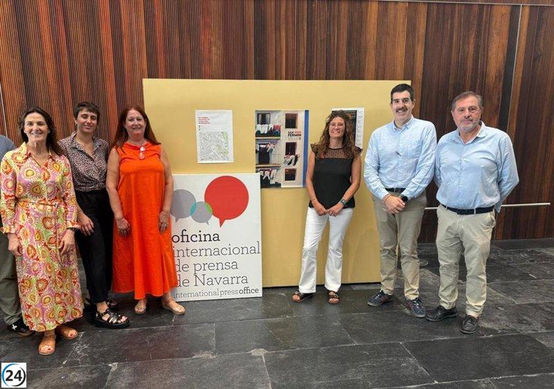 Sanfermines acogerá a 450 periodistas de 140 medios internacionales en la Oficina Internacional de Prensa.