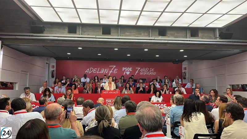 Chivite aboga por la unidad y la integridad de la mayor parte de la base del PSOE.