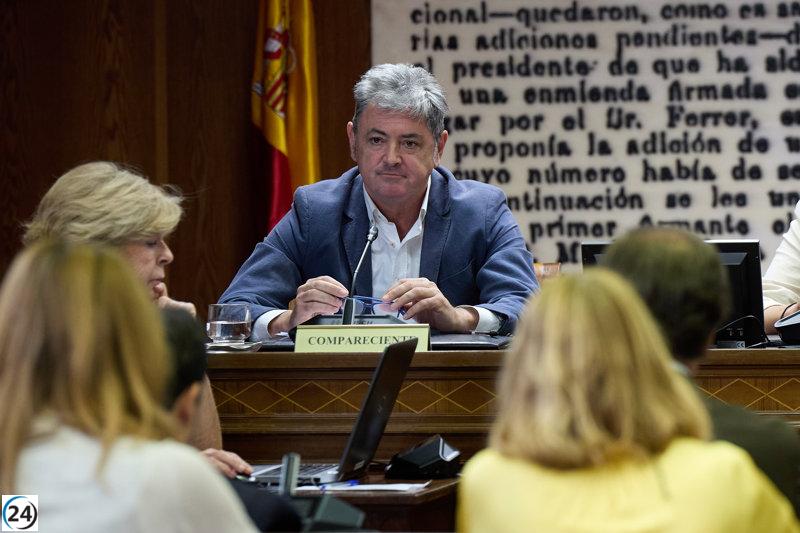Antxón Alonso opta por el silencio ante la comisión del 'caso Koldo' en el Senado.