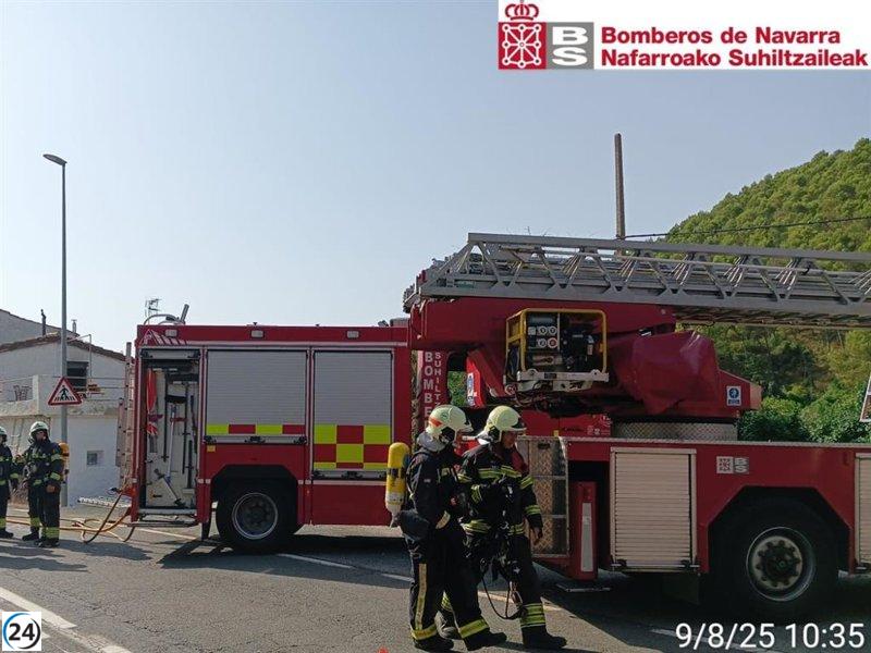 Dos personas hospitalizadas por intoxicación de monóxido de carbono tras incendio en hogar de Mues.