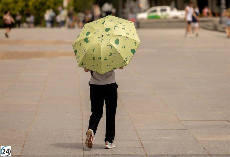Alerta amarilla por tormentas para este domingo en Navarra.