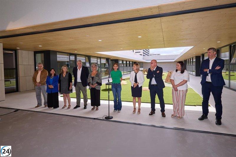 Erripagaña se destaca por albergar la mayor escuela infantil de Navarra, con capacidad para 144 pequeños.