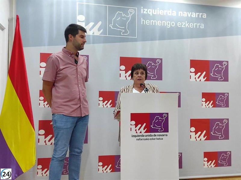 IU reconoce las contradicciones del gobierno y evalúa la propuesta de Podemos de abandonar el Ejecutivo foral.
