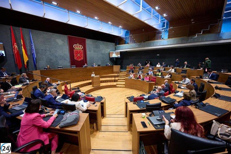 El Parlamento de Navarra vuelve a sesionar tras el receso veraniego.