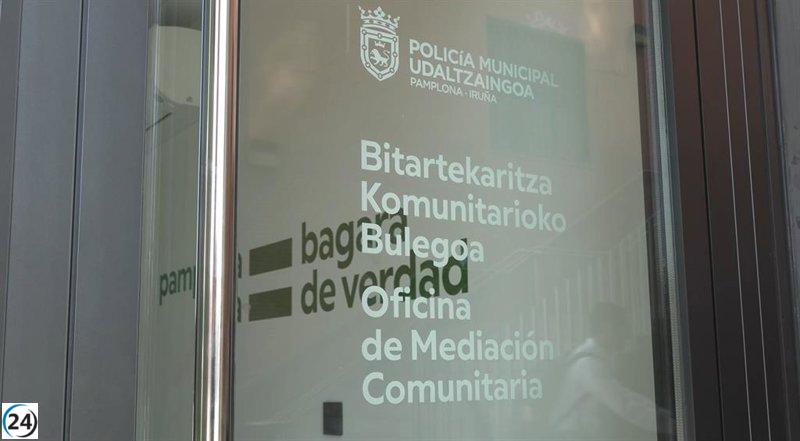 Pamplona inaugura nueva sede de la Oficina de Mediación Comunitaria en el barrio de Milagrosa.