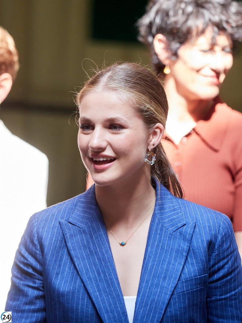 La Princesa Leonor reafirma su lazo con Navarra en la visita a Tudela.