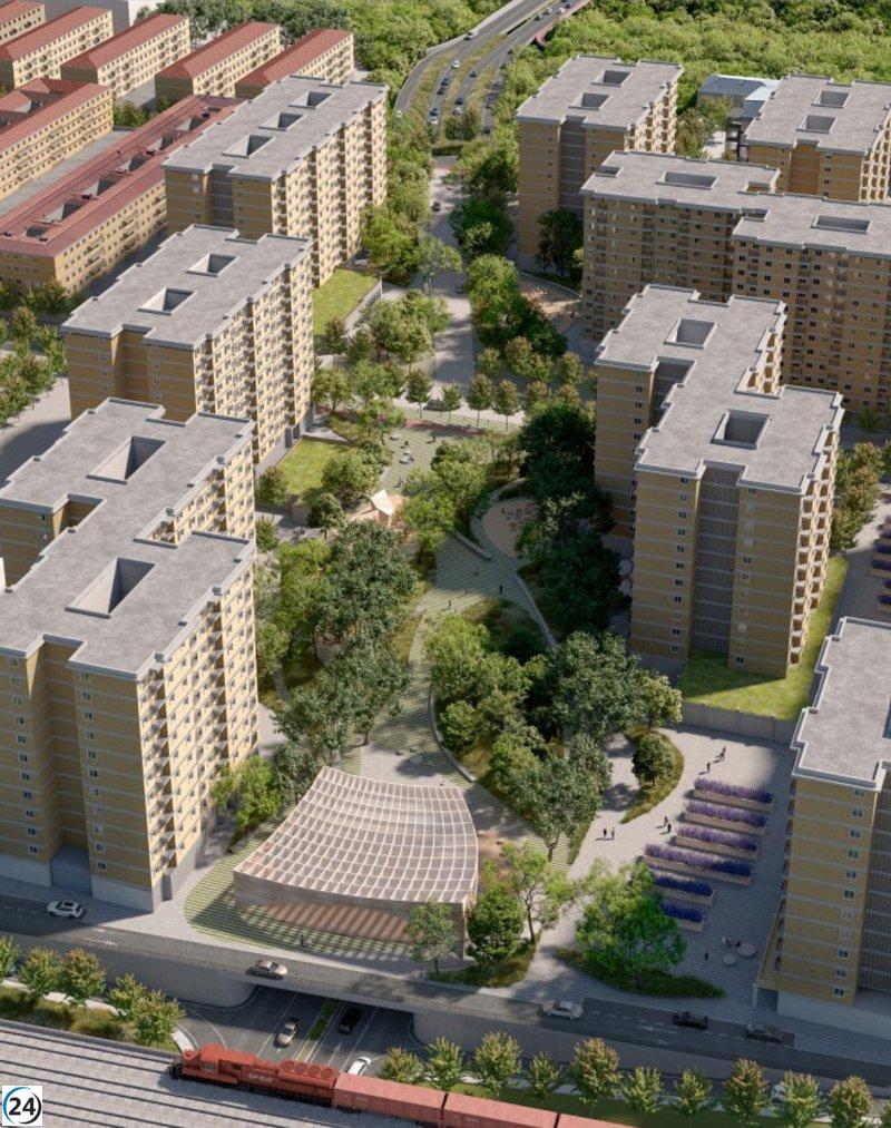 Transformación urbana en San Jorge: soterramiento de la avenida de Navarra y nuevo espacio peatonal.