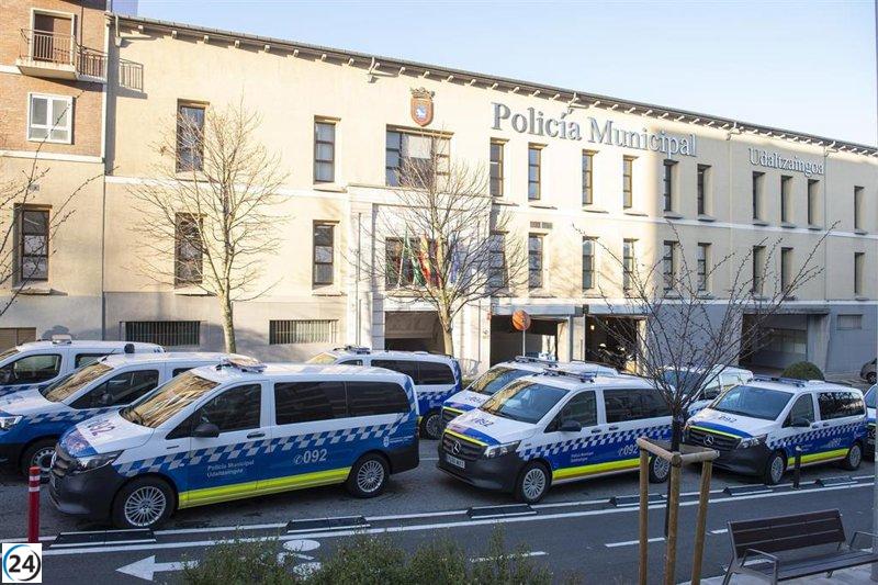 Detenido tras huir de un control policial, da positivo en alcohol y drogas en Villava.