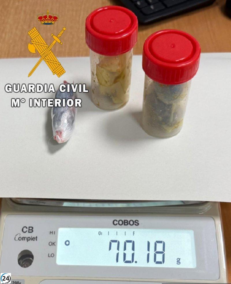Familiares de reclusos en Pamplona arrestados por intentar introducir drogas durante visita.