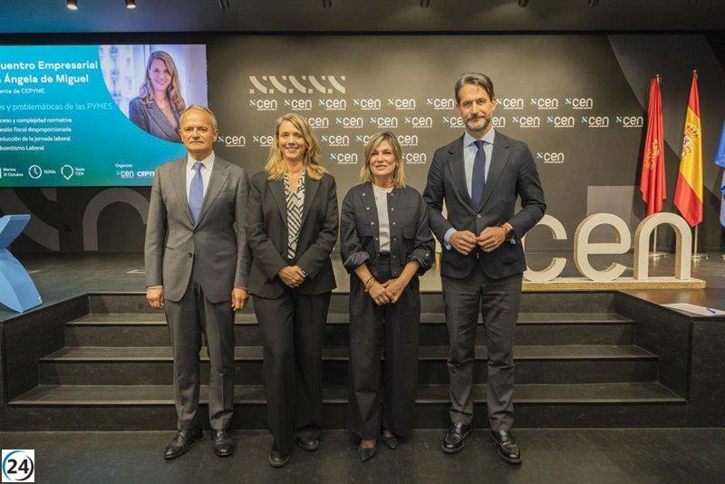 La líder de Cepyme subraya en Pamplona la urgencia de un marco normativo más accesible para las pymes.