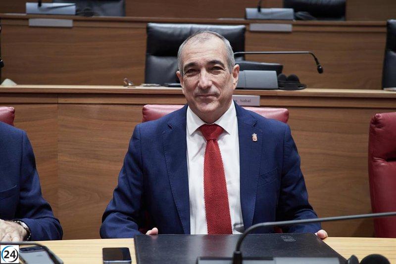 Óscar Chivite respalda la continuación del Canal de Navarra con un diseño fijo de doble tubería.