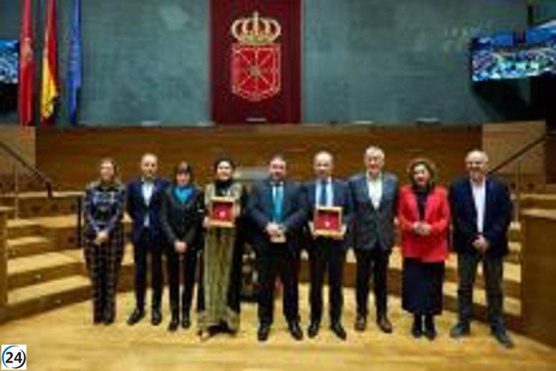 El Parlamento de Navarra otorga su Medalla al pueblo palestino.