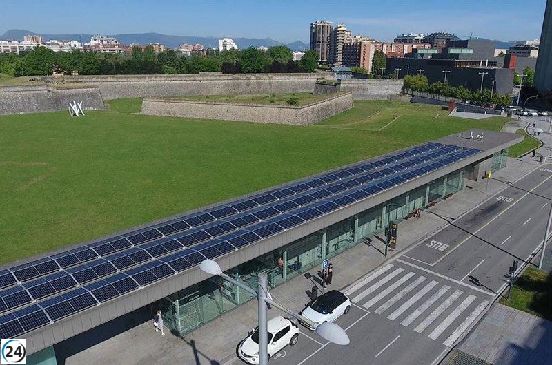 Inician las obras para sellar la estación de autobuses de Pamplona.